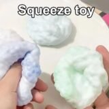 Slow Rising Squishy Ball Ice Skin Ultra Thin Super Soft Sticky Sensory Stress Relieving Toy Fidget Decompression Kids Teens Adul