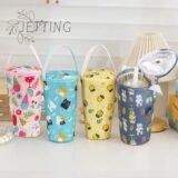 (SMTGDP11)Portable Milk Tea Tote Bag Heat Preservation Bag Eco-friendly Handbag Carrying Insulated Cup Cover Tumbler Accessory