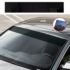 140x20CM Universal Matt Black Car Visor Sun Shade Strip Car Van Vinyl Windshield Sunshade Sunstrip Sticker Car Accessories