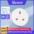 Zigbee2MQTT 20A EU Plug Zigbee3.0 Smart Socket With Power Monitor Smart Home APP Timing Voice Control Work With Google Home
