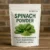 Spinach Powder, Green Leafy Vegetable Cooking, Smoothies, Baking,