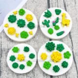 Succulent Plants Alpaca Silicone Sugarcraft Mold Resin Tools Cupcake Baking Mould Fondant Cake Decorating Tools