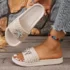 Women EVA Wedge Flip Flops | Quilted Thick