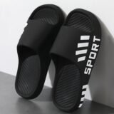 Summer Fashion Slippers For Men Indoor Outdoor Sandals Beach Flip Flop Thick Sole Male Slides Summer Non-Slip Men Shower Slipper