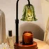 Modern Slim Dimmable LED Corner Floor Lamp, Adjustable Height, 57.5″ Tall for Living Room Bedroom Office, Warm White Light
