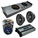 Truck subwoofer enclosure bundle 2009-2020 Ford F-150 Super