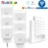 BORUIDAPLS FR Plug WiFi Smart Power Strip with USB & Type-C Voice/App/Timer Control Energy Monitoring 3 AC for Alexa/Google Home