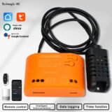 Tuya Wifi Temperature Humidity Switch Timer Temperature Control Switch APP Control for Aquariums Water Temperature Monitoring