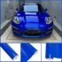 Platinum Klein Blue Car Sticker Wrap Film Color Change Vinyl Film PET Bubble Free Wrapping Decal Car Sticker Interior Exterior