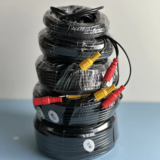 Video RCA Extension Cable 2-in-1 DC+RCA Connector 5M/10M/20M/30M Audio And Video Cable For TV CCTV Car Truck Rearview Camera