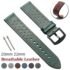 For Patek Philippe Nautilus Series 5711 5712 5980 Genuine Leather Cowhide Waterproof Watch Strap with Steel Joint 25mm
