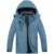 wantdo Women’s Mountain Waterproof Ski Jacket Windproof Rain Jacket Winter Warm Hooded Coat