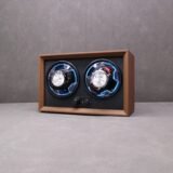 Watch Winder Wooden Watch-Device Double Watch Position Mechanical Watch Box Carbon Fiber Leather Electric Winding Watch Box