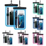Waterproof Mobile Phone Bag Touchable Screen Large Capacity Phone Protector Pouch PVC Universal Underwater Dry Bag
