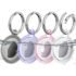 6pcs Magnetic Pen Pencil Holder Silicone Adjustable Pen Hook for Desk Refrigerator Whiteboards Office Desktop Marker Organizer
