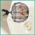 Wire Egg Basket for Gathering Fresh Eggs, Metal Chicken Egg Collecting Basket with Handle Egg Holder for Countertop A-A07G