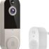 2K Video Doorbell with Color Night Vision, Motion Alerts, Wide View & Two-Way Talk