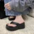 Women EVA Wedge Flip Flops | Quilted Thick