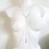Body Chain for Women Multilayer Alloy Gold Plated Body Jewelry Festival Beach Party Wear Bohemian Fashion Accessories