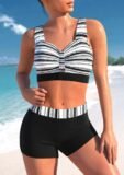Women’s Bikini Strapless Wide Straps Two-piece Swimsuit Fashion Sexy Sexy Print Swimsuit S-5XL