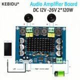 XH-M543 TPA3116 D2 2*120W Dual Channel Digital Stereo Audio Power Amplifier Board High Power DIY 240W Amplificador Sound Board