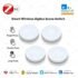 MOES Mini Tuya WiFi/Zigbee Smart Switch/Dimmer Module DIY Module Light Switch 1/2 Gang Remote Control Work Alexa Google Home